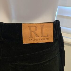 Ralph Lauren Black Velvet Pants